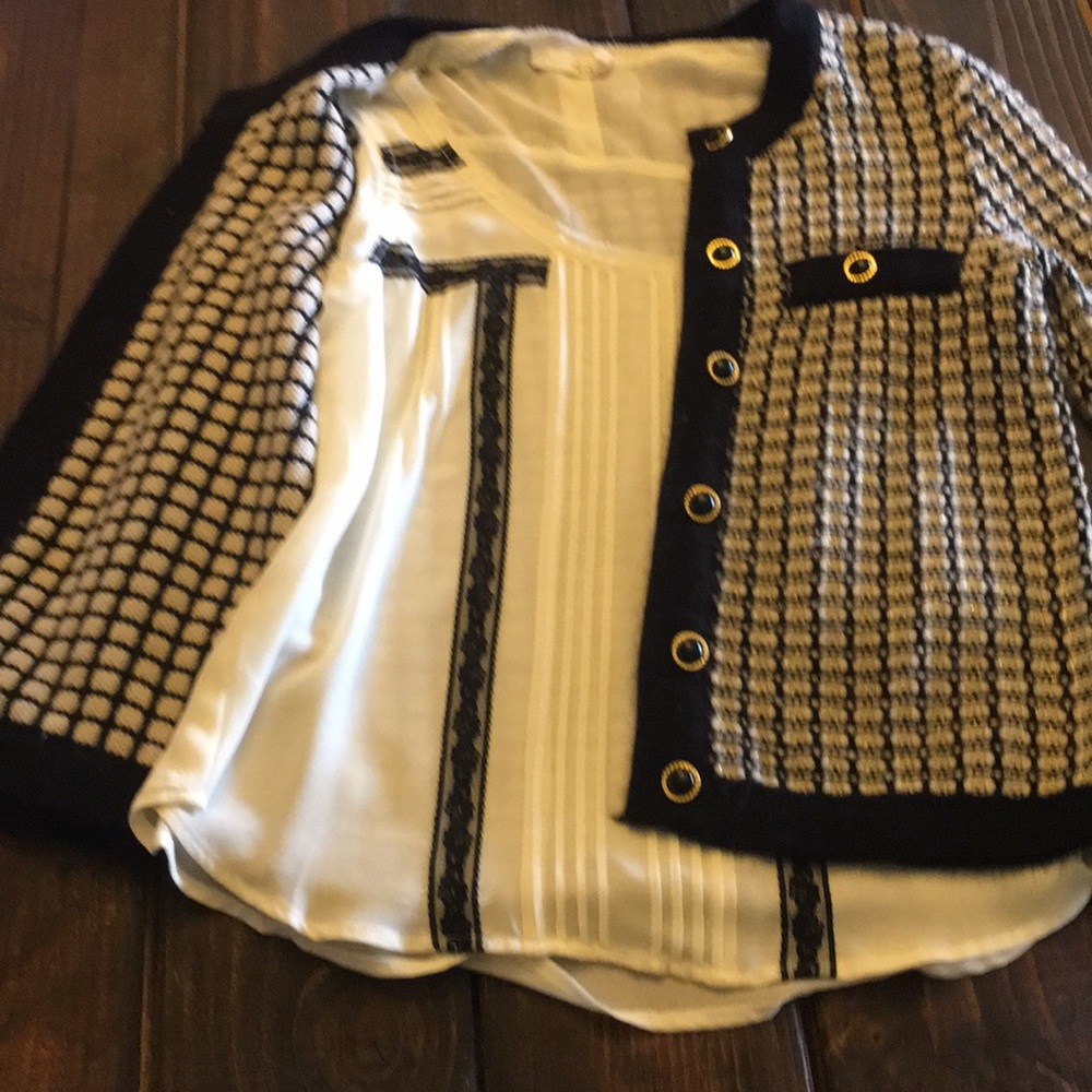 Love by design Sweater and lush  blouse